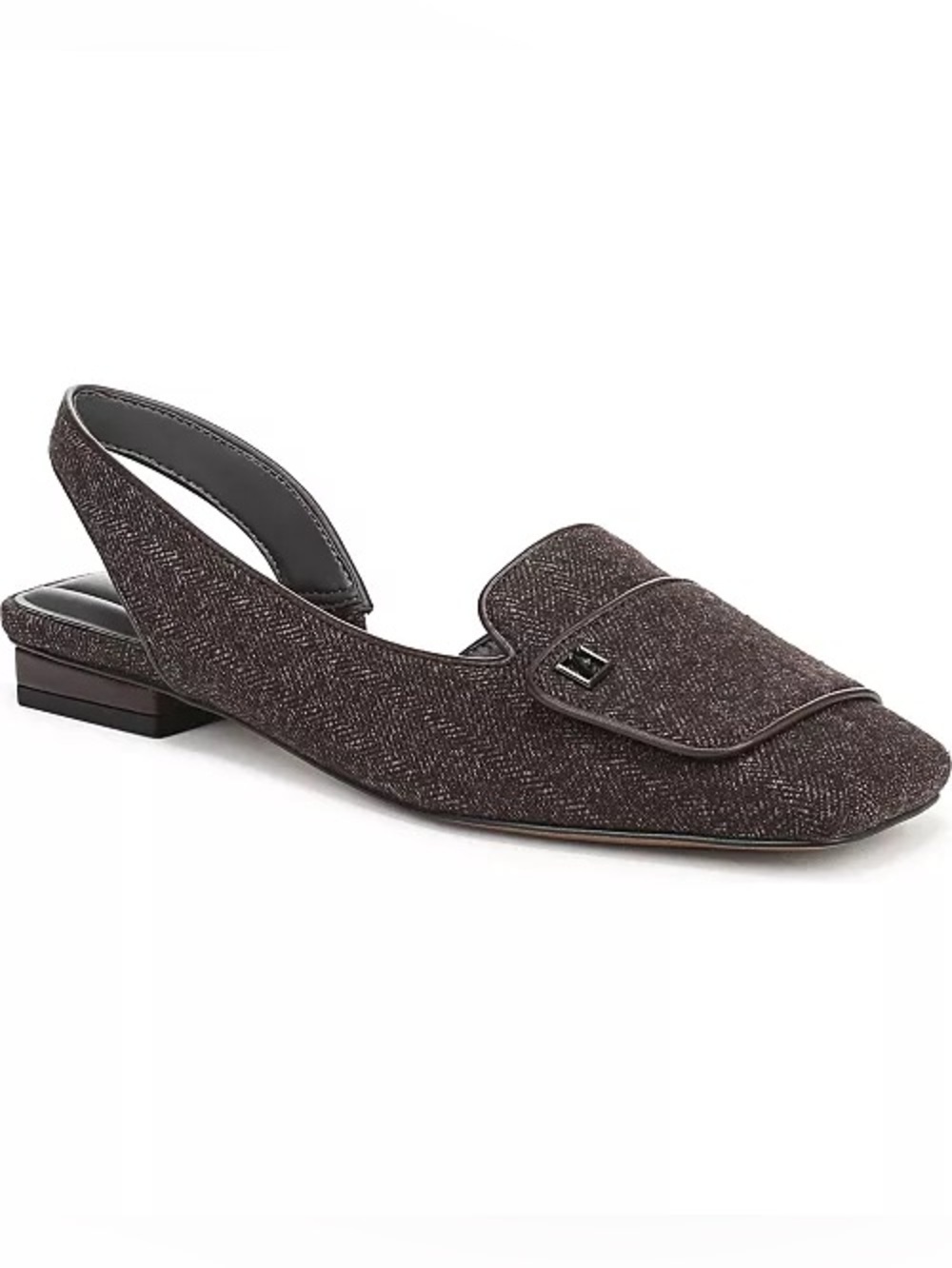 Franco Sarto Brown Teagan Slingback Ballet Flats NWT
